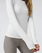 Long Sleeve Lux Crew Tee