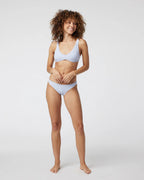 Aqua Triangle Top