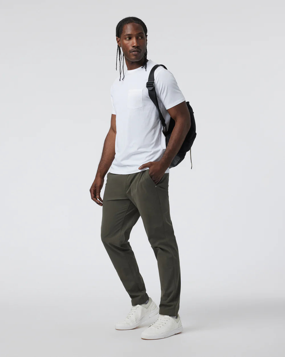 Meta Elastic Waist Pant
