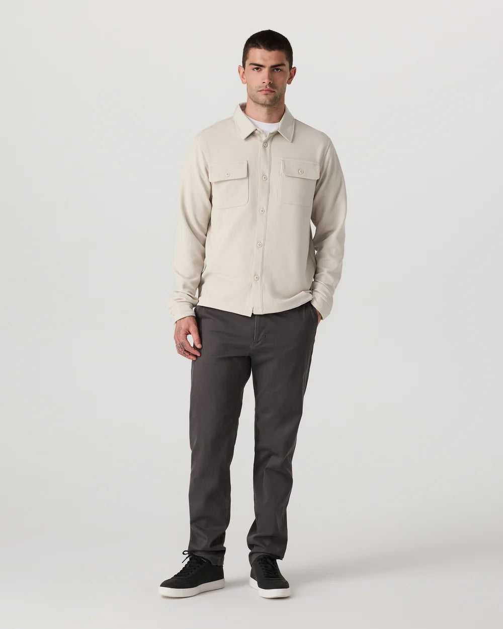 Waffle Shirt Jacket